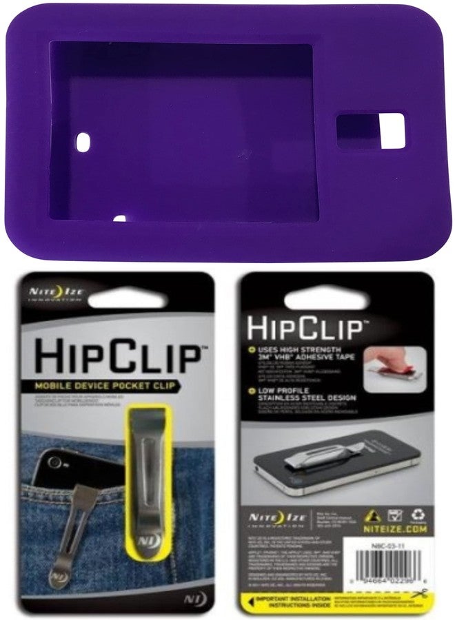RockaDex Tandem T-Slim Pump case & Clip Combo. (Purple) - Image 1